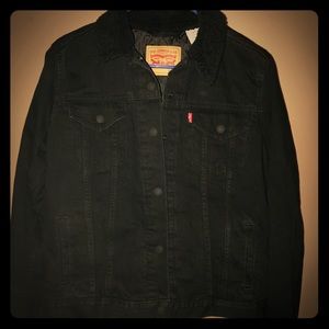 Levis Black Denim Jacket
